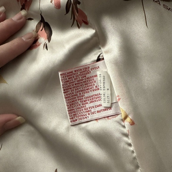 VIA SPIGA Brown Belted Trench Coat size‎ medium - Picture 5 of 12